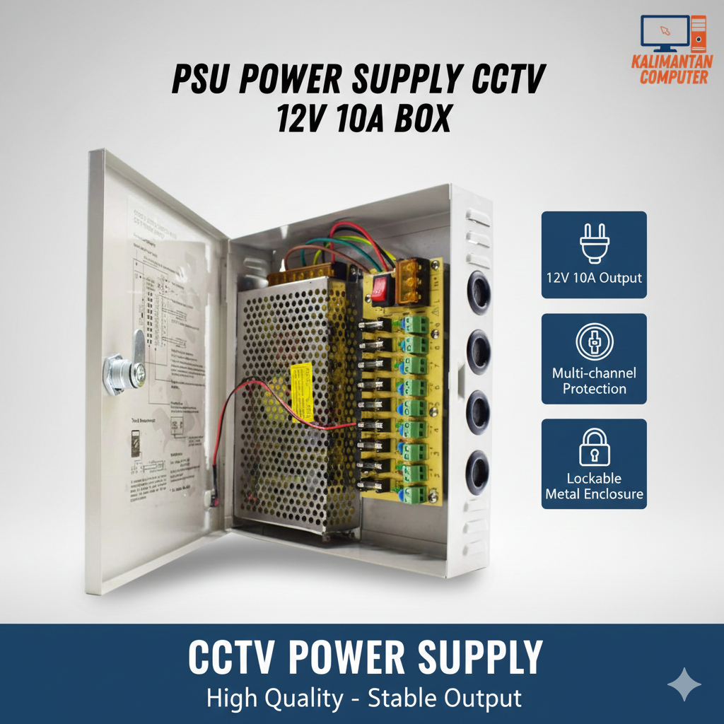 Jual PSU POWER SUPPLY CCTV 12V 10A 20A 30A WITH BOX PANEL | Shopee ...