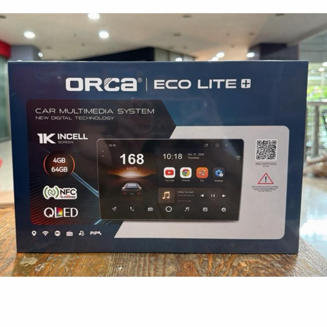 Headunit android Orca Ecolite+ 4GB 9&10inch Ready