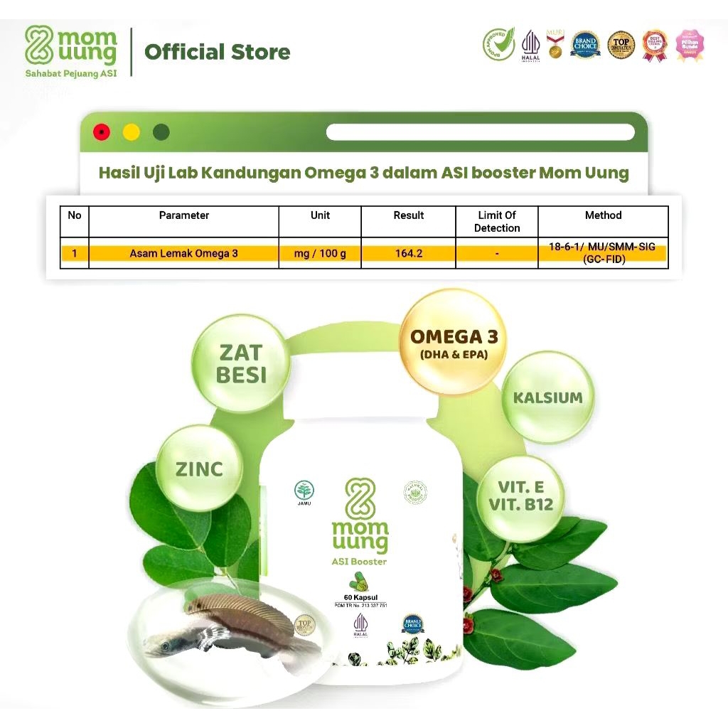 Jual ASI BOOSTER MOMUUNG 3BOX | Shopee Indonesia