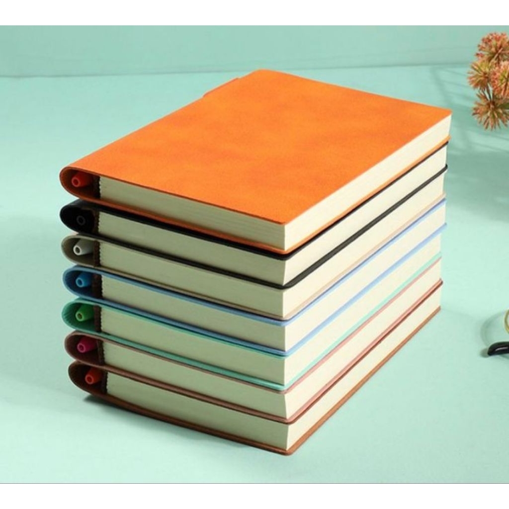 Jual Paket buku notebook A5 100 lembar kulit halaman bergaris kertas ...