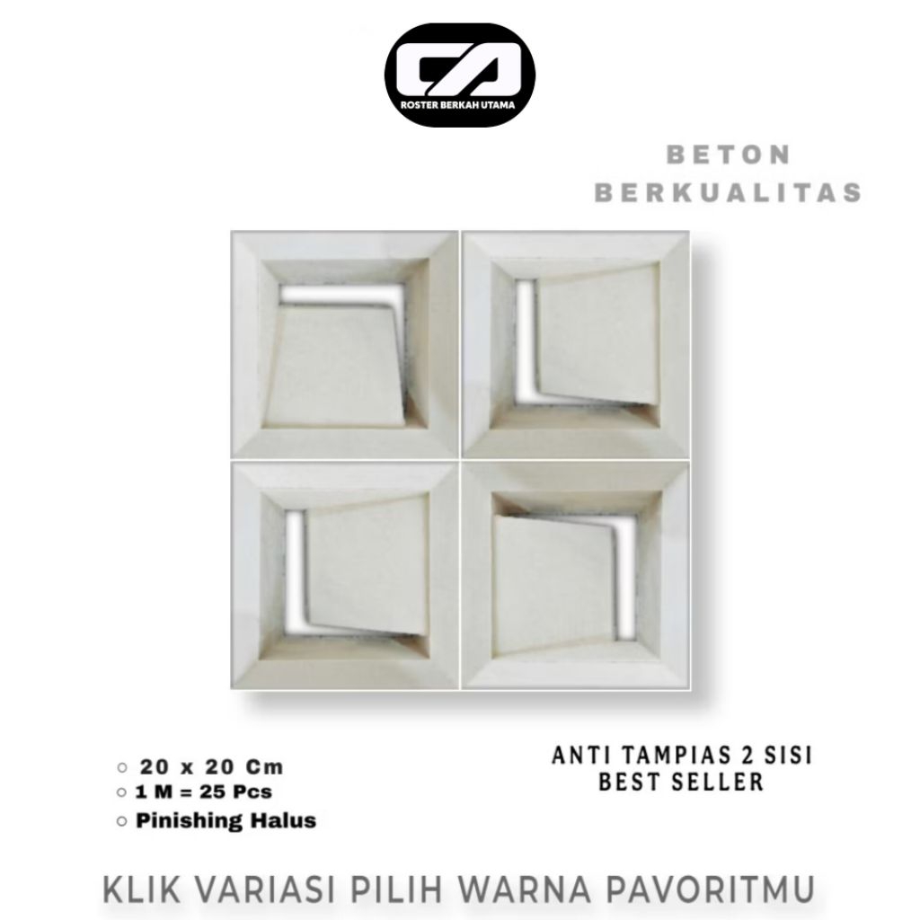 Jual ROSTER BERKAH UTAMA - Roster Beton Minimalis - Model Roster L Anti ...