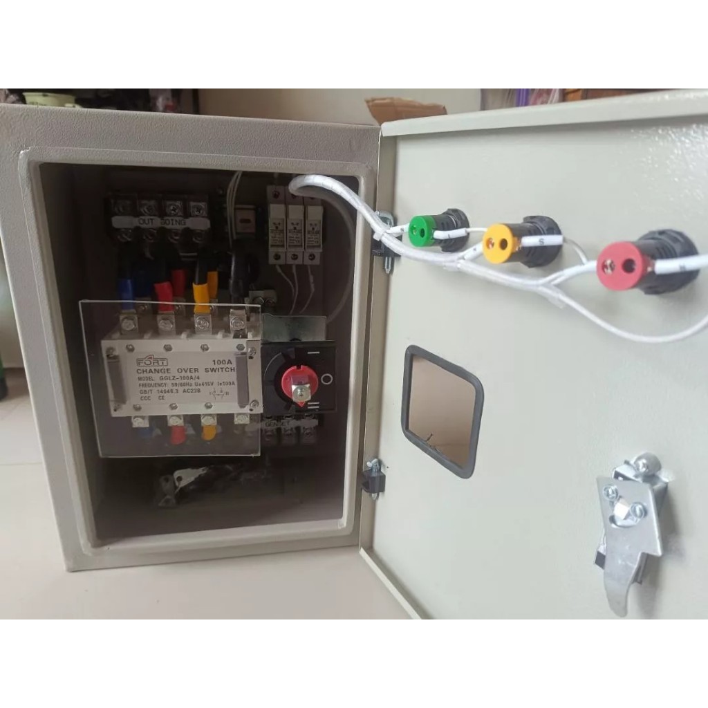 Jual Panel Cos 4P 100A Fort Manual Panel Listrik Panel Cos | Shopee ...