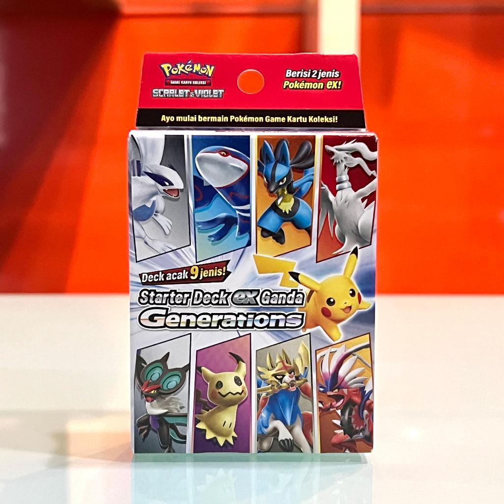 Jual (INDONESIA) Kartu Pokemon Starter Deck Ex Ganda Generations ...