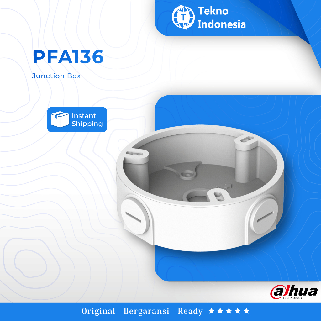 Jual DAHUA PFA136 Camera Mount Series DH-PFA136 Water-proof Junction ...