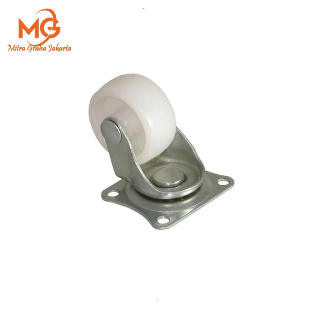 Jual RODA KASTOR NYLON 2 INCH RODA TROLY RODA ETALASE KURSI RANJANG /PC ...