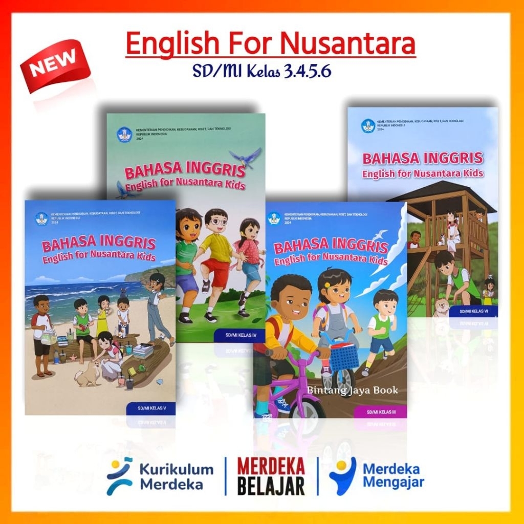 Jual Buku Siswa Bahasa Inggris Kelas SD/MI : English For Nusantara Kids ...