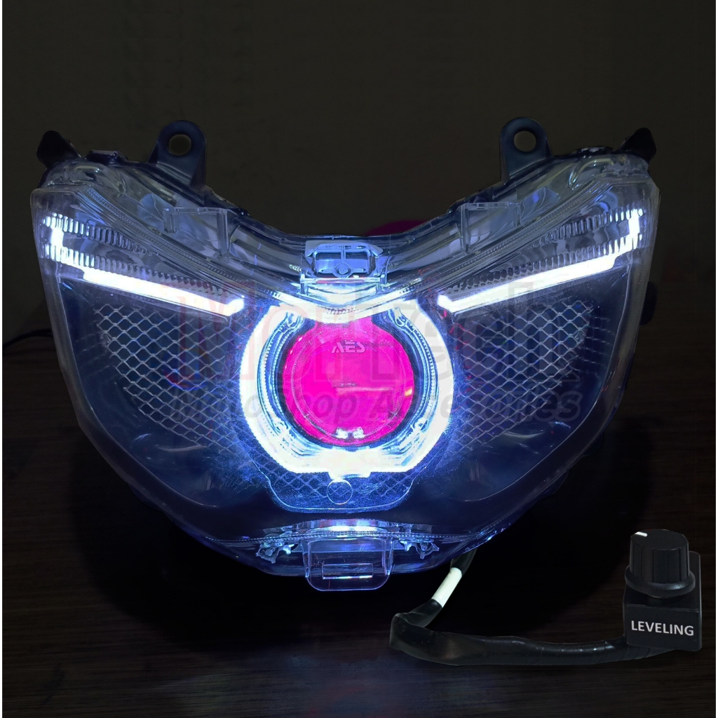 Jual Projie Biled NMAX + Leveling Electrik Bi-LED AES Turbo SE ...