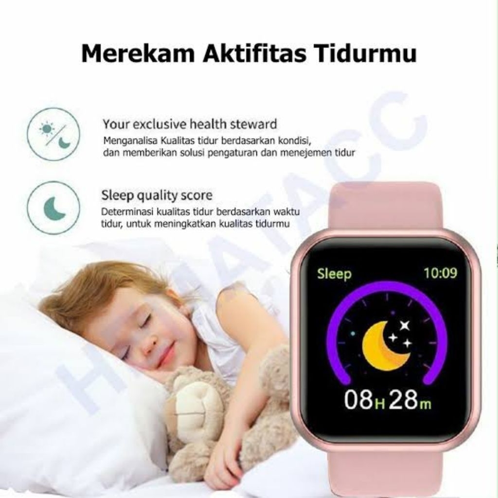 Jual JAM TANGAN ANAK SMARTWATCH IMOO 4G BISA WA Y68 D20 T500 ANTI AIR ...