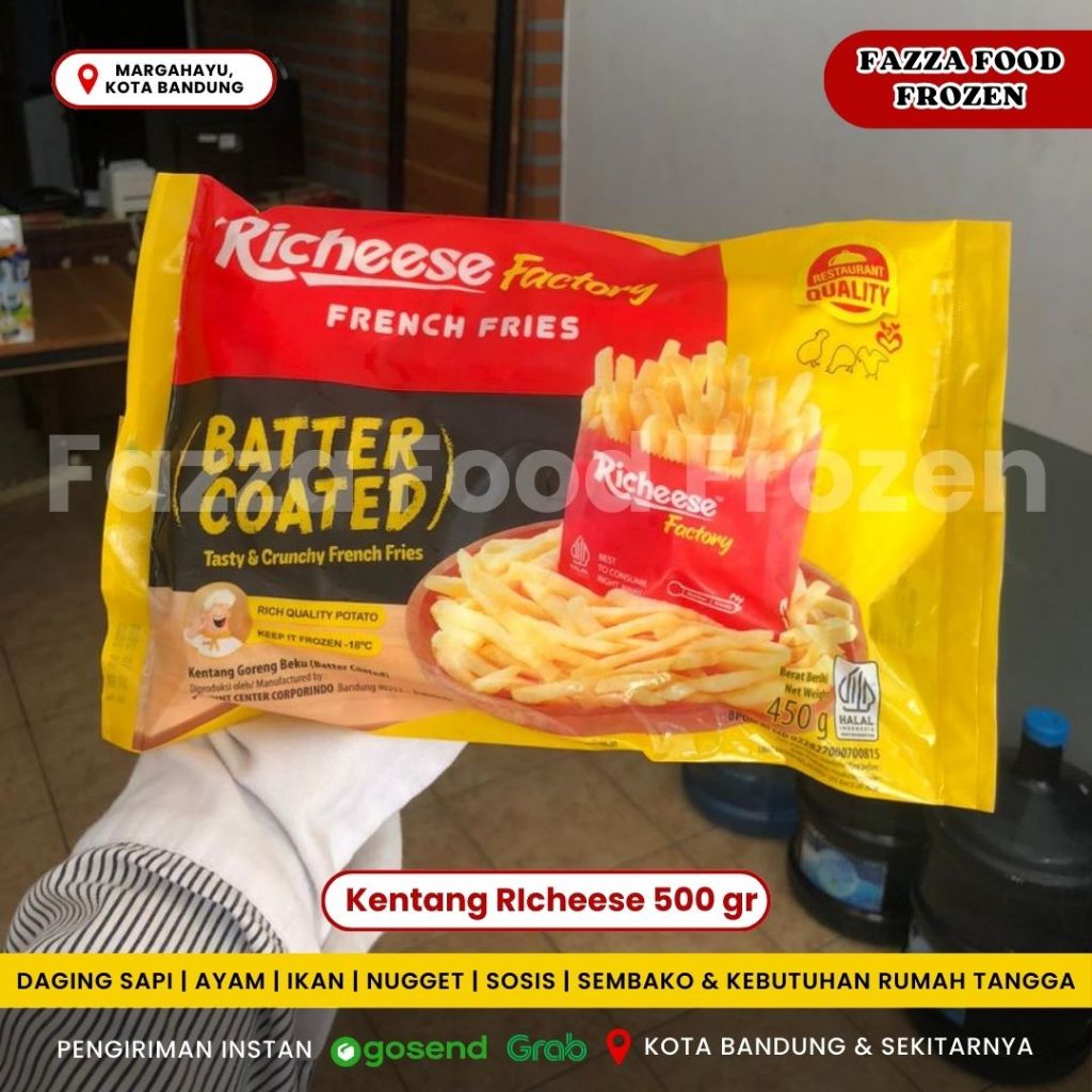 Jual Richeese Kentang Goreng Coated 450gr - Renyah, Gurih, Praktis ...