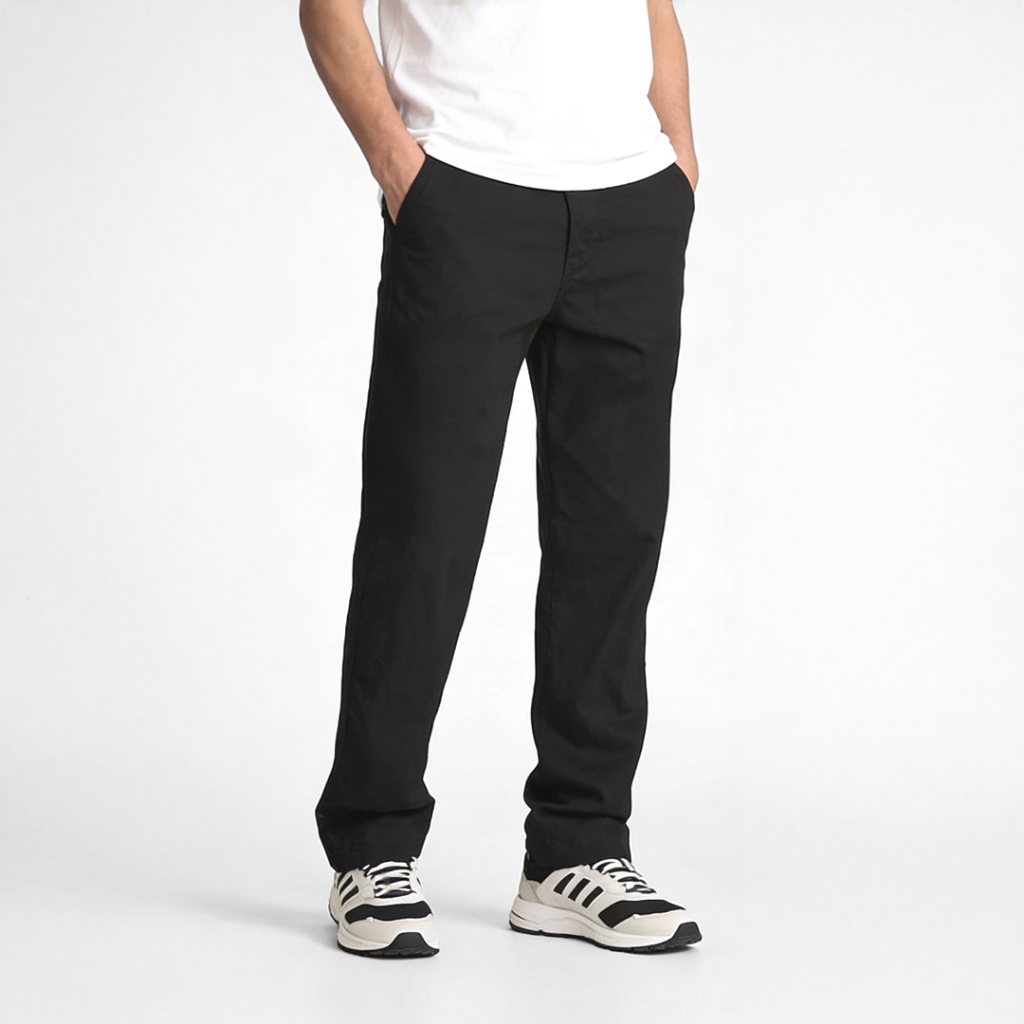 Jual Himside - Diu Black Chinos Pants - Unisex | Shopee Indonesia