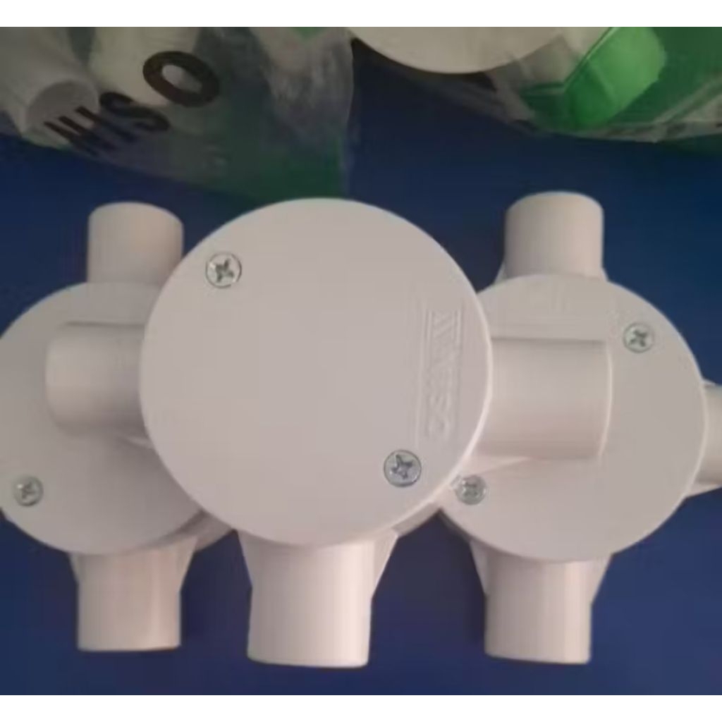 Jual NISO T DUS / T DOS / T DOOS / TEE DOS CABANG 3 DAN 4 WARNA PUTIH ...
