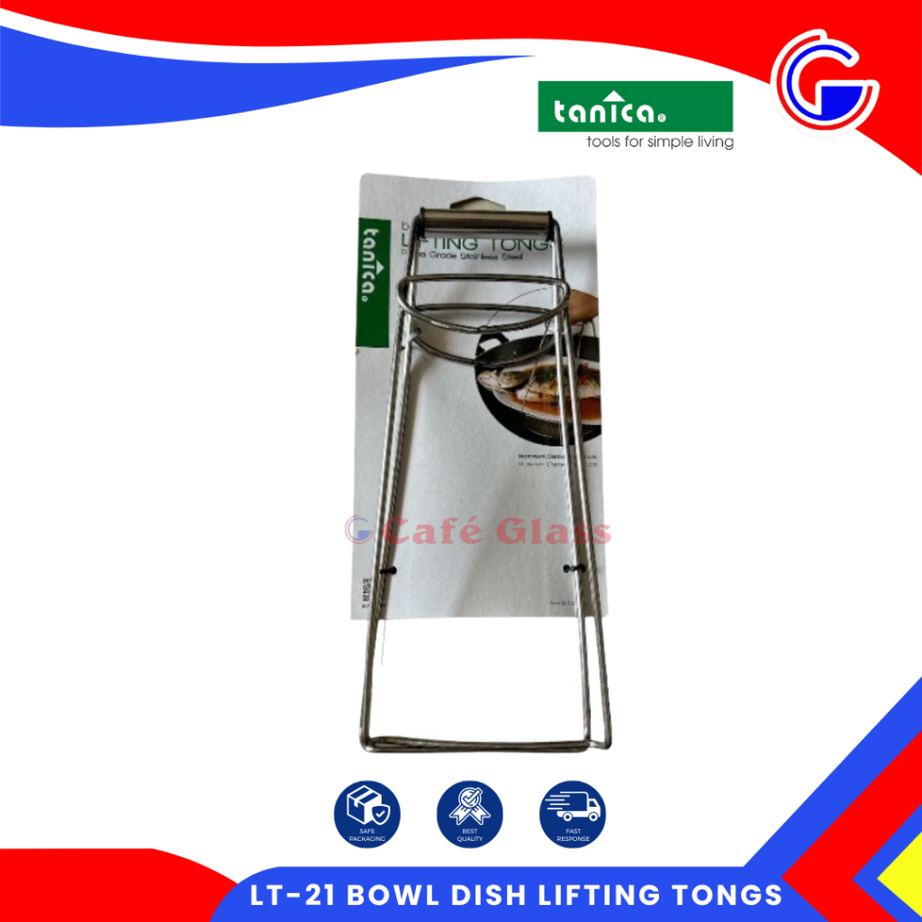 Penjepit Mangkok Panas Stainless Steel - Bowl & Dish Lifting Tongs - Japitan Piring Lt-21 Tanica