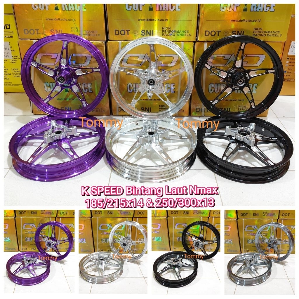 Jual Velg Delkevic K SPEED Bintang Laut Nmax New Neo Turbo Nmax Old 250 ...