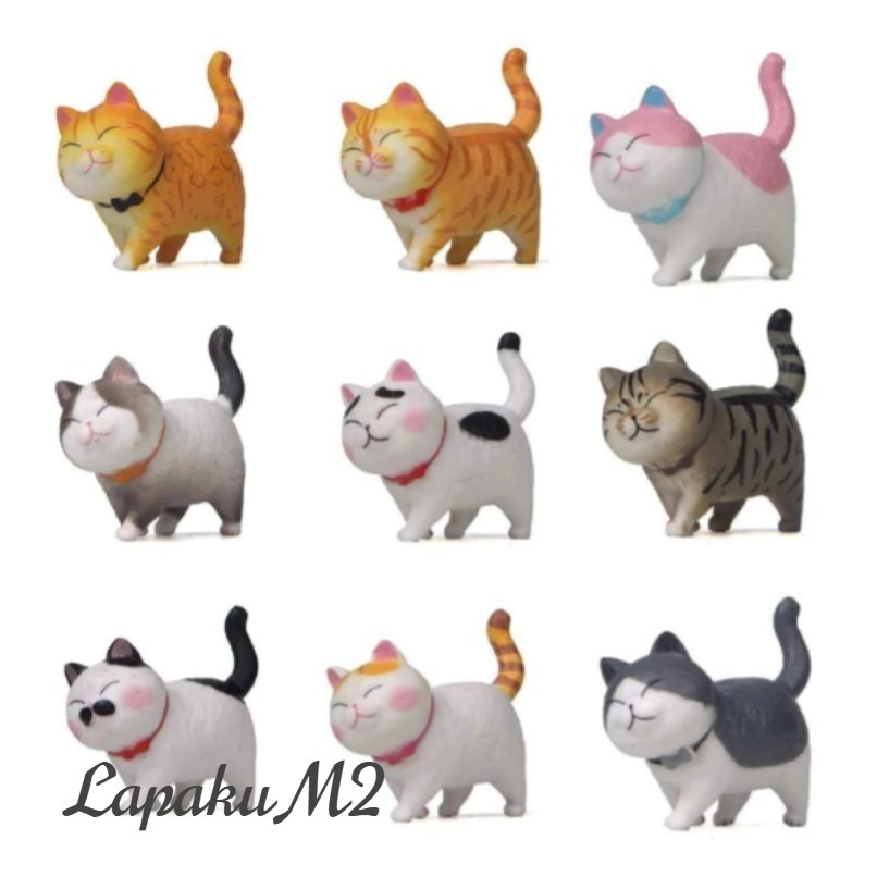 Jual FIGURE KUCING Figurin Topper Cake Cat Lovers Kucing | Shopee Indonesia