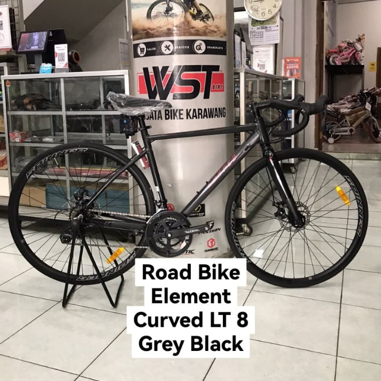 Jual SEPEDA BALAP ROAD BIKE ELEMENT CURVED LT 8 700C ALLOY FRAME NEW ...