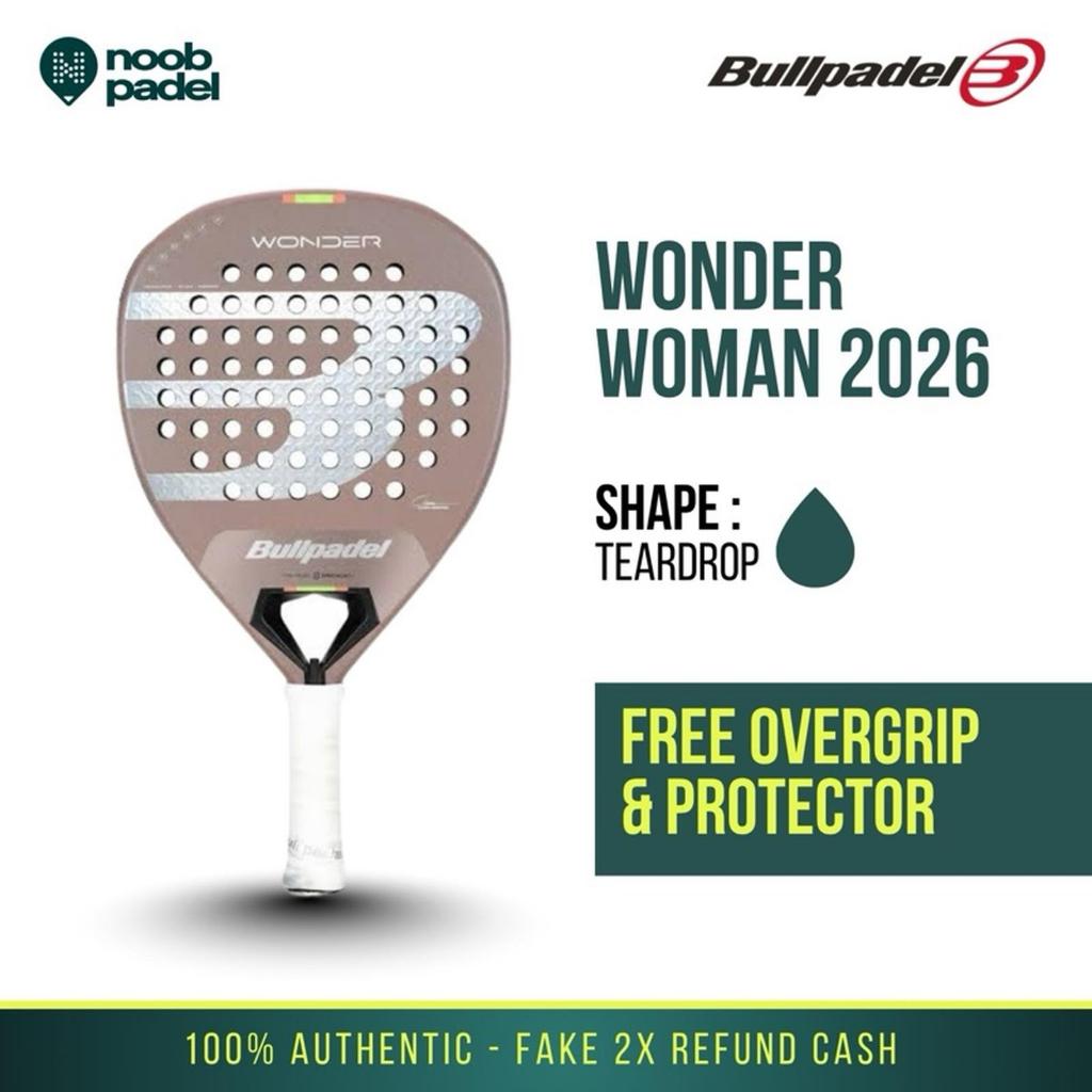 Jual Bullpadel Wonder Woman 2026 Racket Padel | Shopee Indonesia