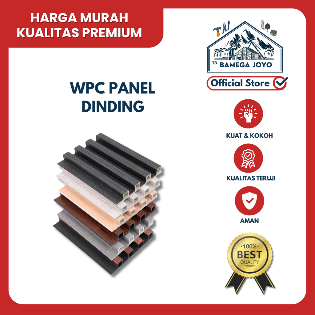 Jual WPC KANGBANG – PANEL KOMPOSIT KUAT, TAHAN LAMA, ANTI AIR, MUDAH ...