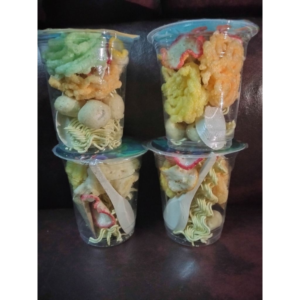 Jual Seblak instan viral kemasan cup 12 Oz (1 pack isi 12) | Shopee ...