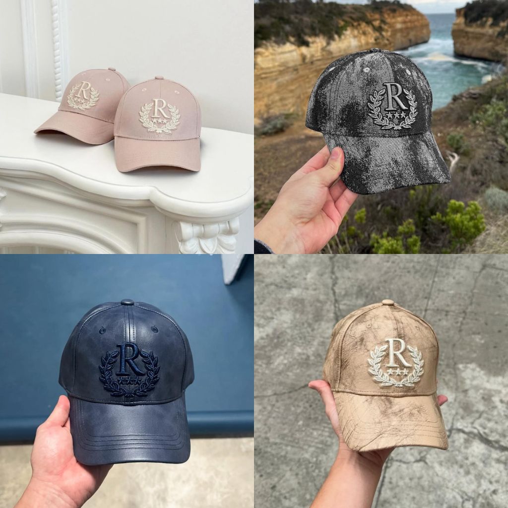 Jual Rucas Topi Gradient Grey Soft Pink Marble Blue Leather - ORIGINAL ...