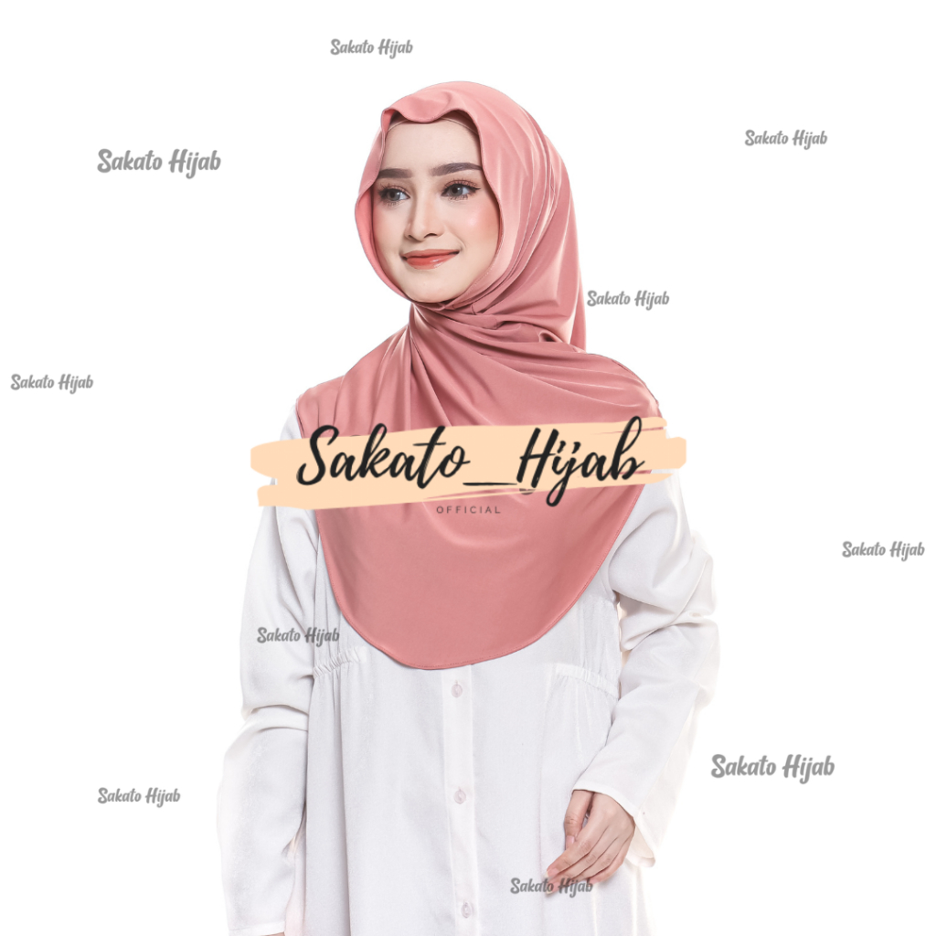 Jual Hijab Bergo Inner Meleyot Spandex Jersey//Hijab Pashmina Meleyot ...