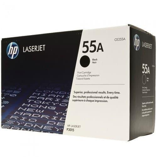 HP Toner 55A Black LaserJet Cartridge Original [CE255A] (2)