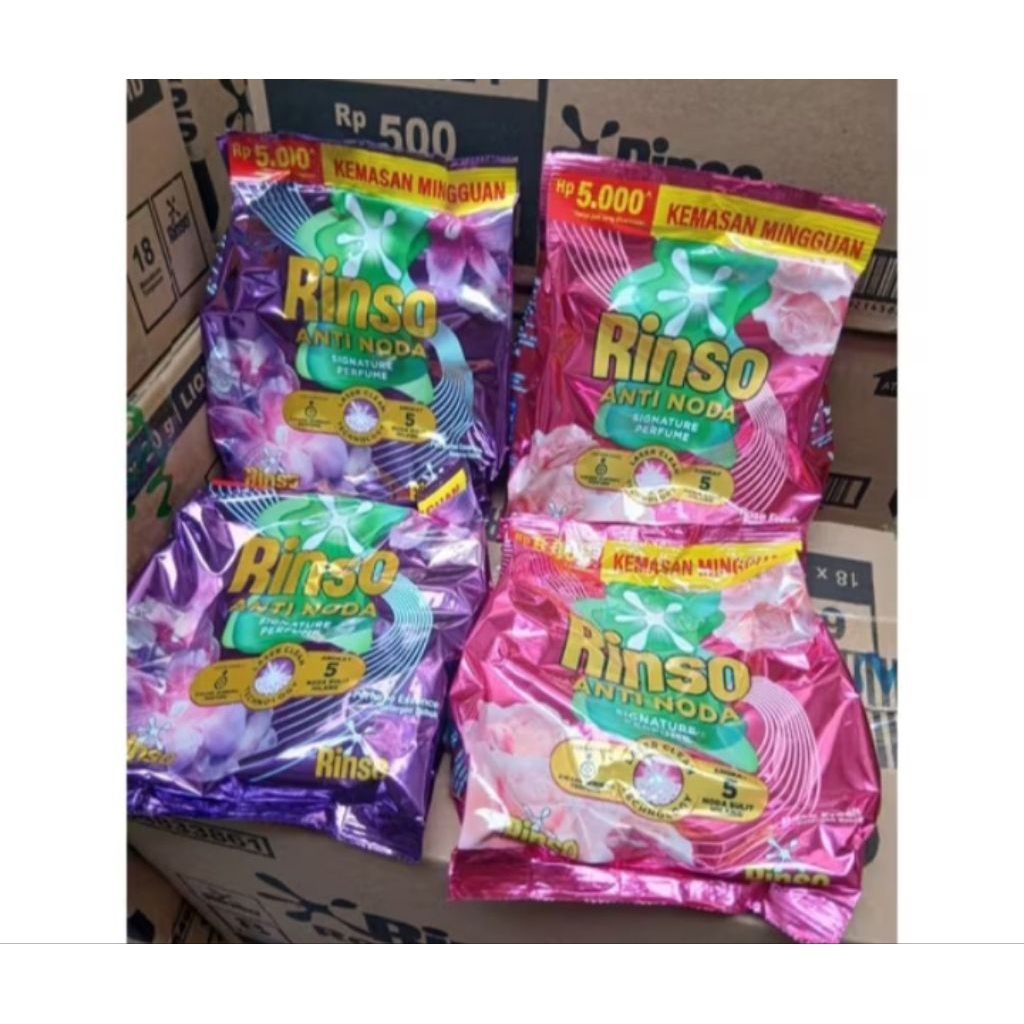 Jual RINSO DETERGEN BUBUK 5000an (kecil) | Shopee Indonesia