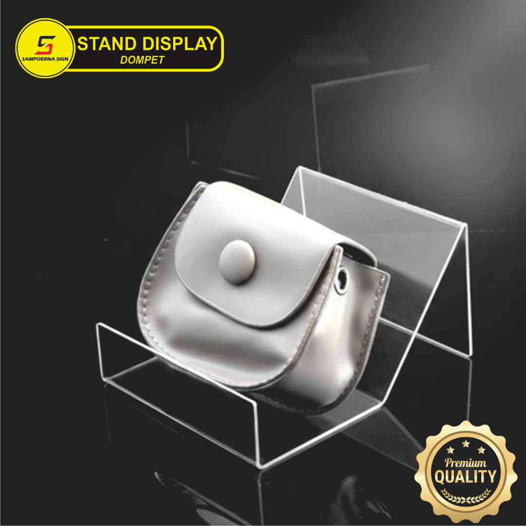 Jual Stand Display Tas Mini Akrilik Transparan Elegan | Shopee Indonesia