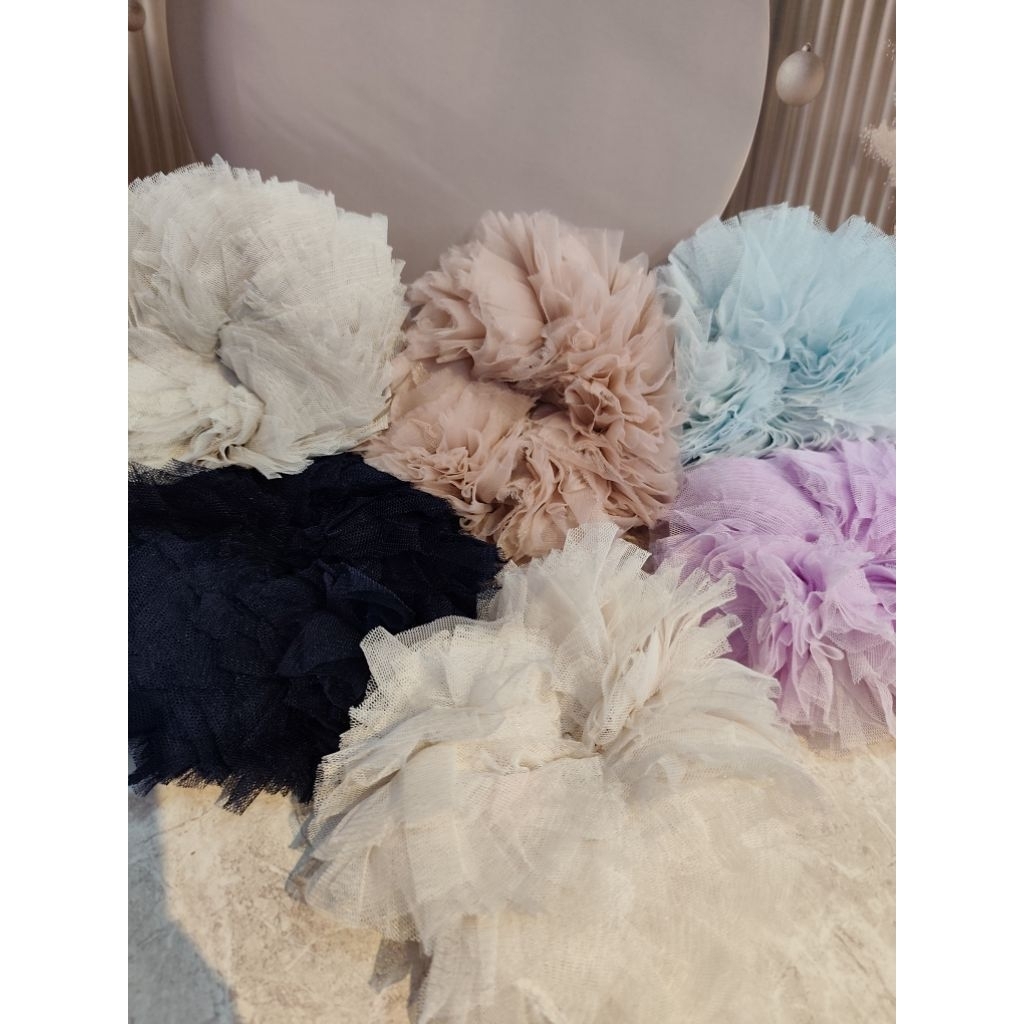 Jual Scrunchie Tile Polos Soft | simpel dan nyaman digunakan | Shopee ...