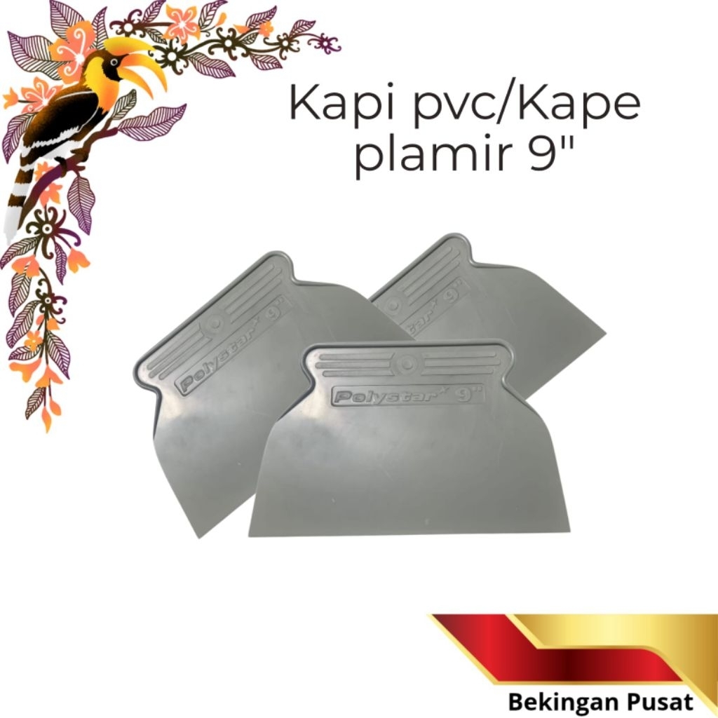 Jual Kapi pvc Lebar /kapi jumbo/kapi plamir TEBAL Abu-abu 5