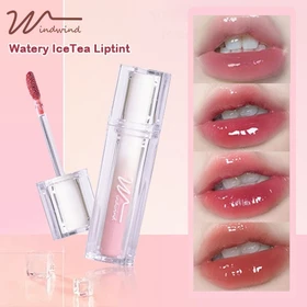 BPOM Windwind Watery IceTea Liptint Gloss Mirror Lip Gloss Moisturizing Lipstick Jelly Lip