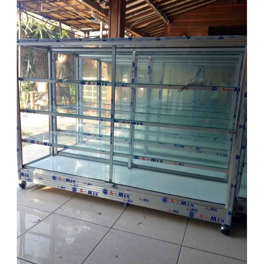 Jual Etalase Warung 1 5 Meter CIREBON ONLY Shopee Indonesia