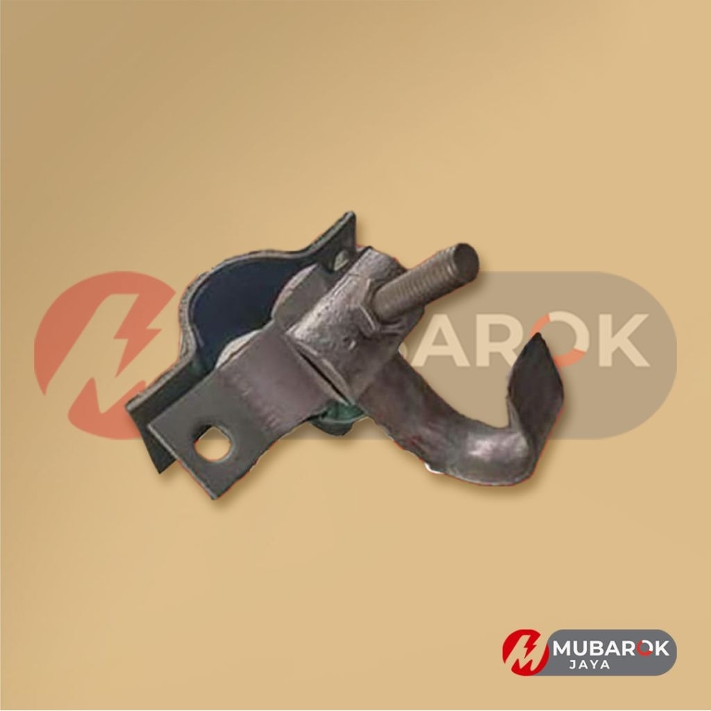 Jual Clamp Round 2 , 2,5 , 4inch Link net / Bracket J / kabel adss ...