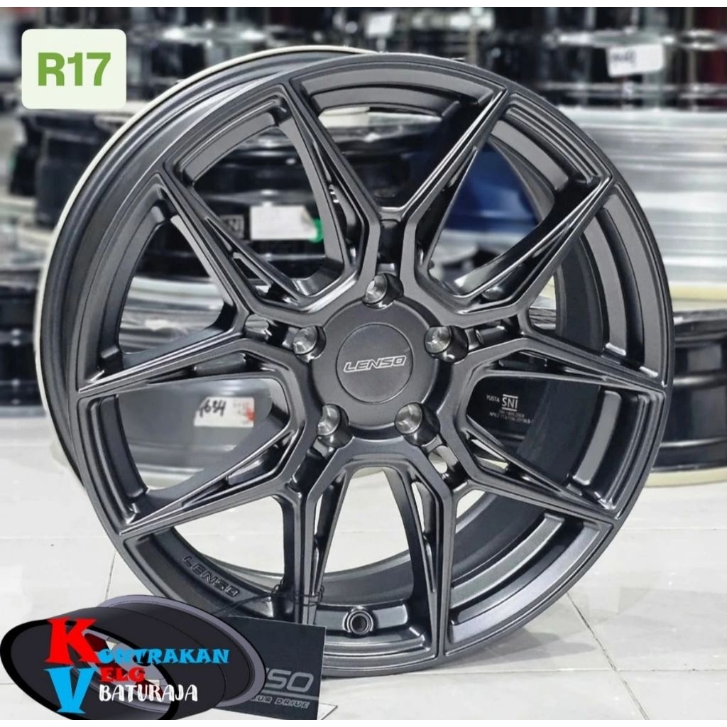 Jual Velg Original Lenso Draken Thailand R17 5x114 ( INNOVA ERTIGA RUSH ...