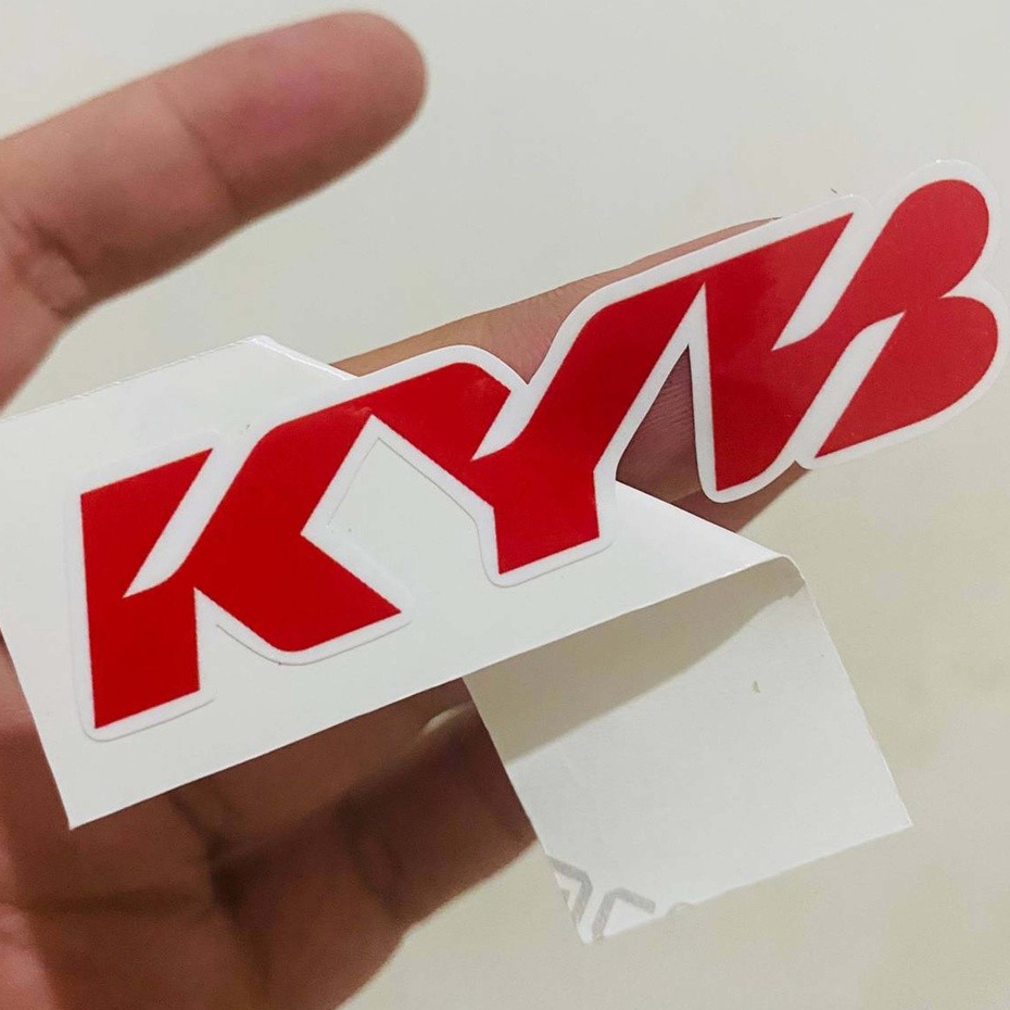 Jual Stiker Shock KYB Motor Honda Racing Sticker Kayaba Bahan Vinyl ...