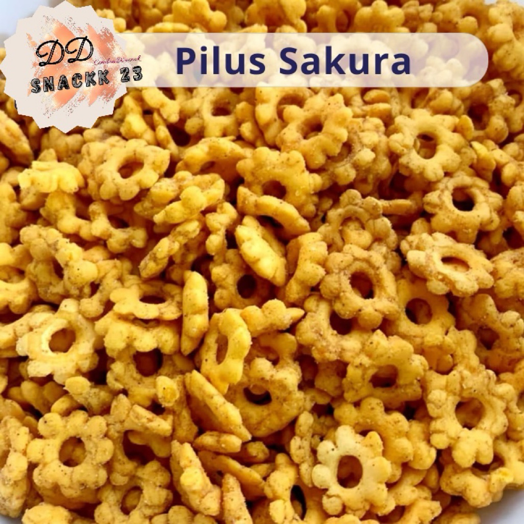 Jual PILUS RIBUT SAKURA BBQ AJISAN GURIH RENYAH 250GRAM | Shopee Indonesia