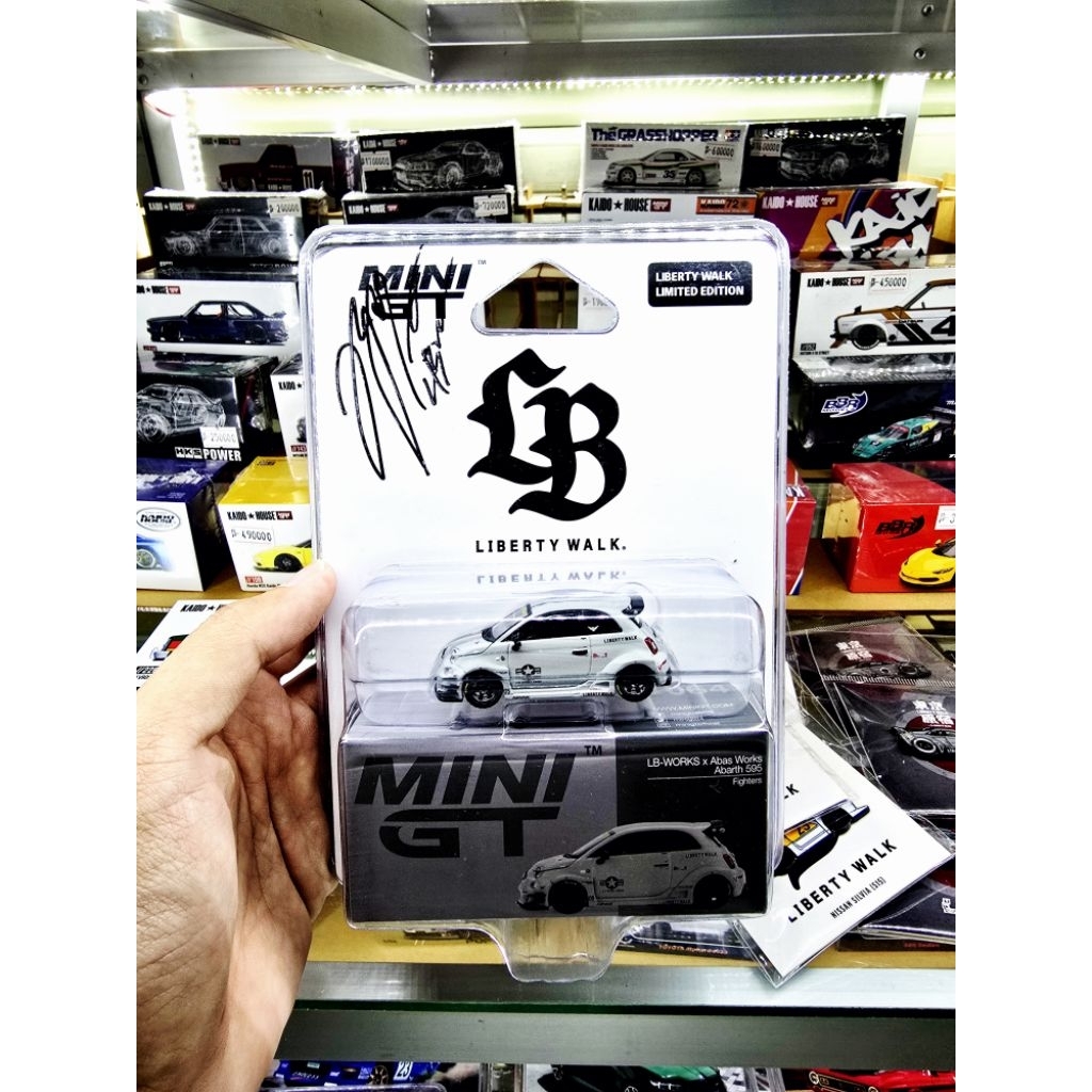 Jual Mini GT 1/64 LB Works x Abas Works Abarth 595 Fighters LB Card MGT ...