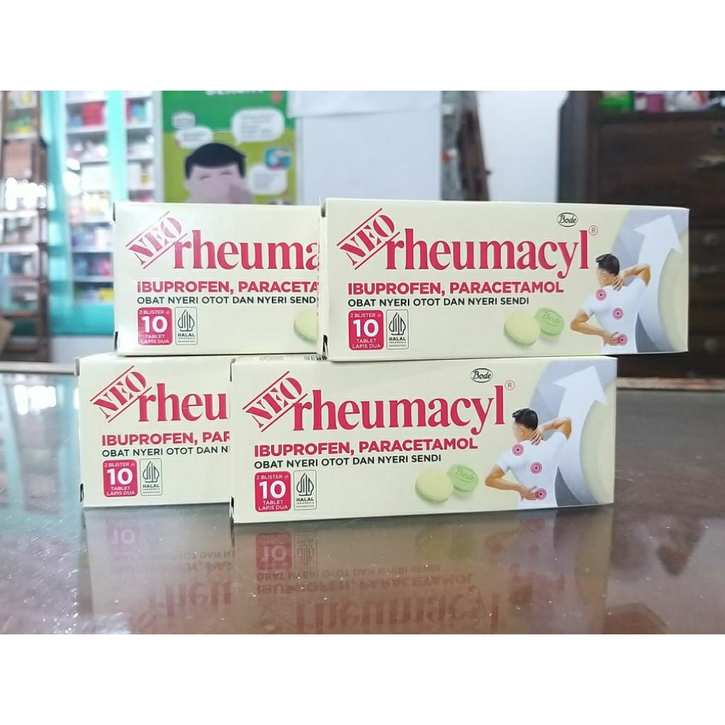 Jual NEO RHEUMACYL KEMASAN BARU 1 BOX ISI 2 STRIP @ 10 TABLET | Shopee ...