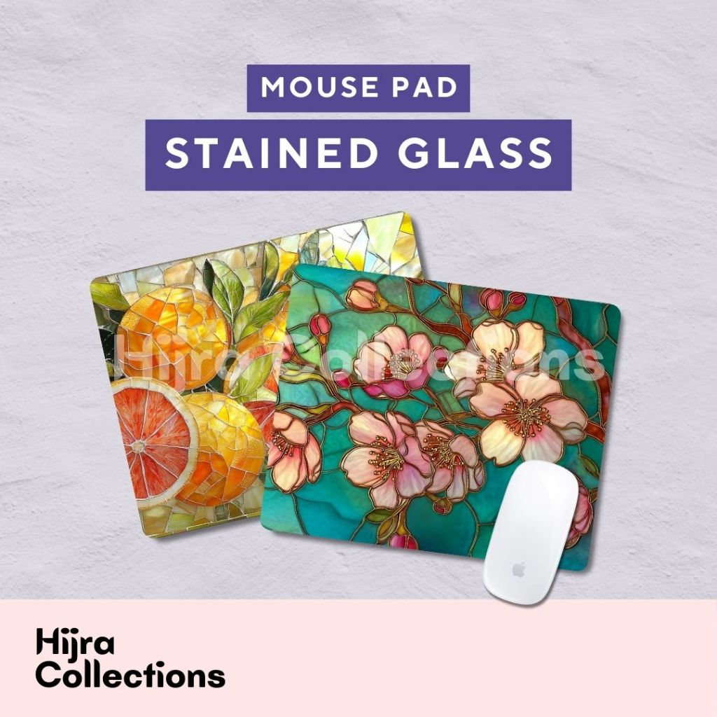 Jual Mouse Pad Stained Glass | Alas Mousepad Premium Gaming Antislip ...