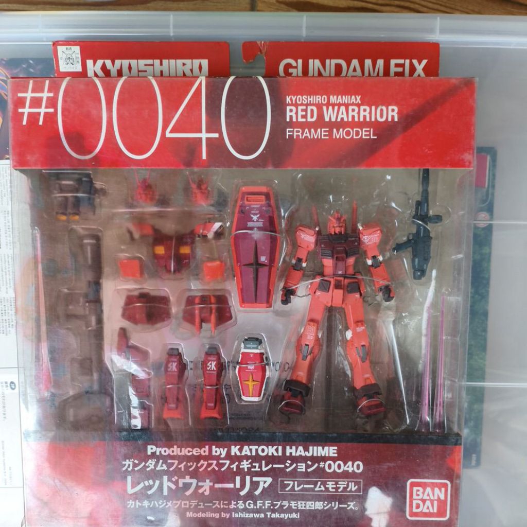Jual GUNDAM FIX FIGURATION RED WARRIOR 0040 - ORIGINAL BANDAI
