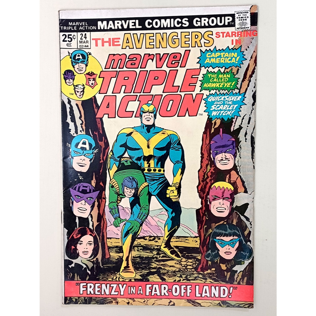 Jual Marvel Triple Action #24 – The Avengers Series – Marvel Comics ...