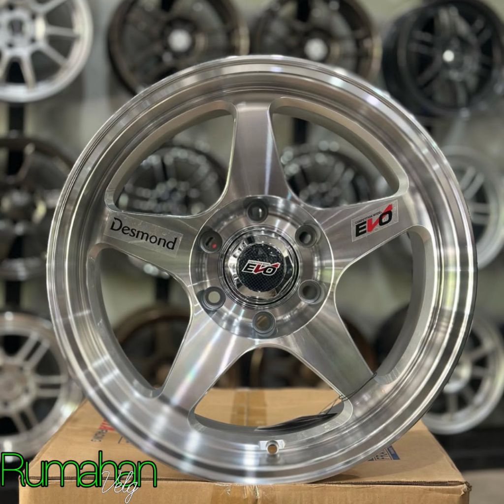 Jual velg mobil ring 18 spoon flow forming lebar 9 velg racing r18 velg ...