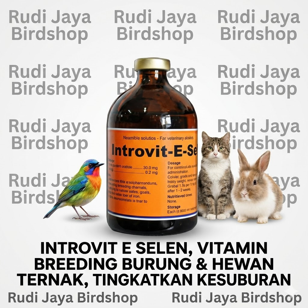 Jual INTROVIT E SELEN 10 ML INJEKSI VITAMIN TERNAK BREEDING LENGKAP ...