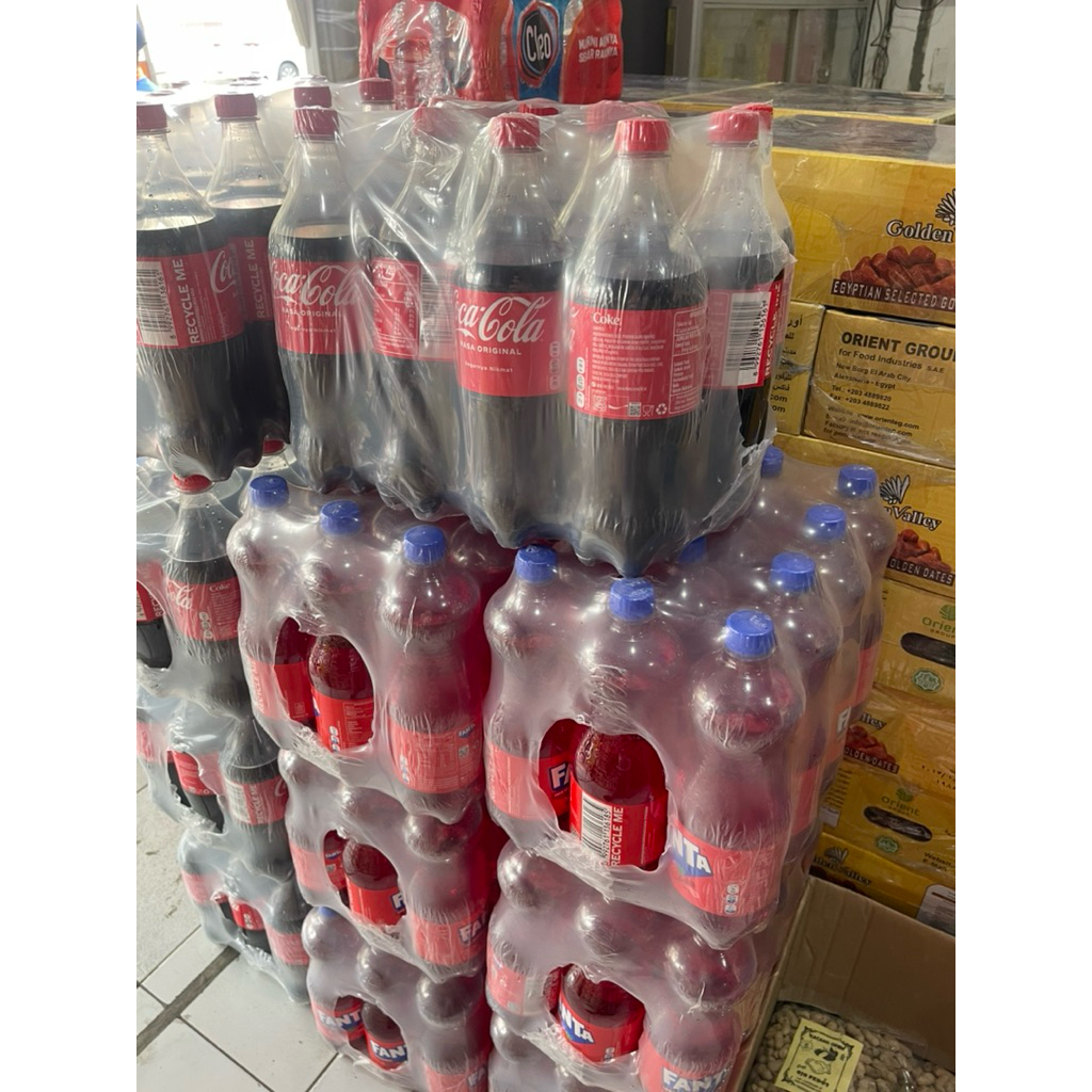 Jual 1 Slop Fanta/Sprite/Coca Cola 1 LiterX12pcs | Shopee Indonesia