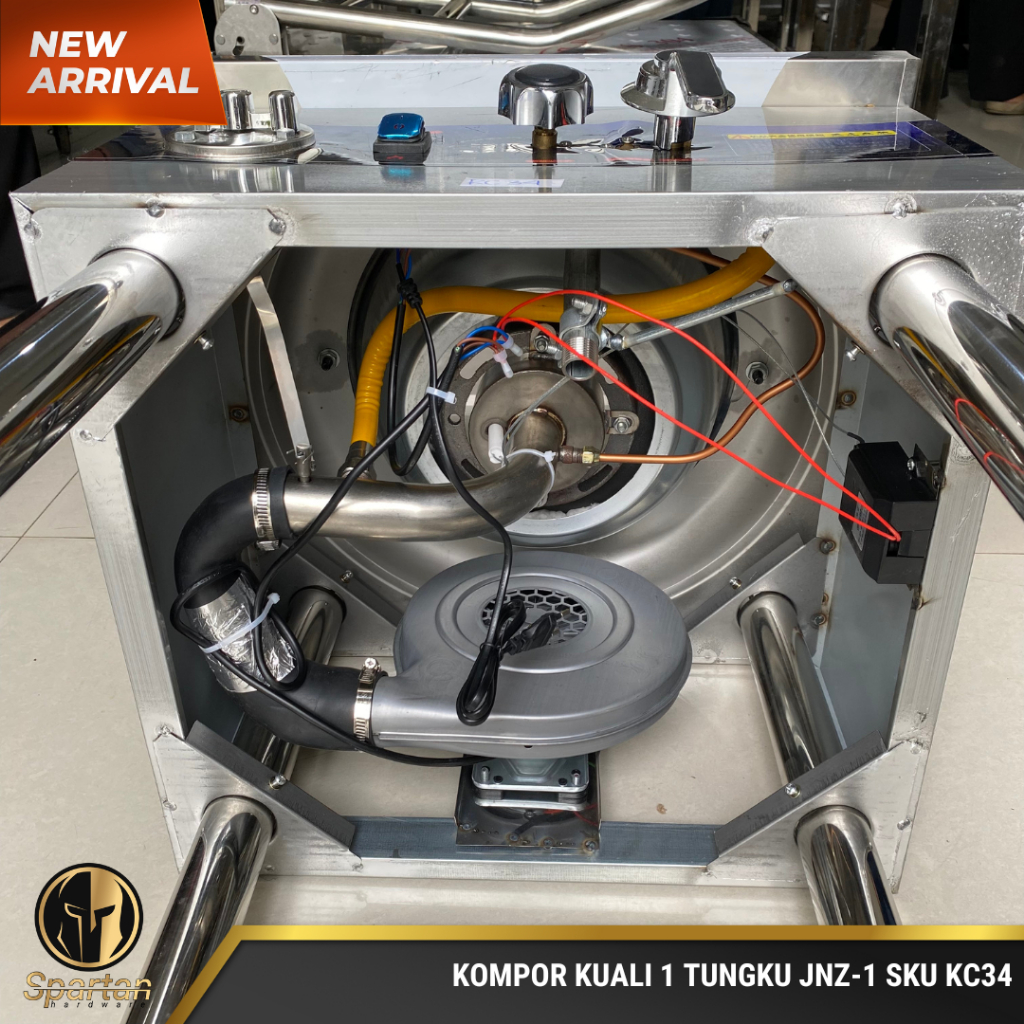 Jual Kwali Range Wih Blower 1 Burner Sup Ring Kompor Gas High Pressure ...