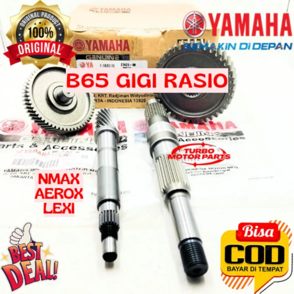 Jual GIGI RASIO ORIGINAL YAMAHA KODE B65, GIGI RASIO NMAX, GIGI AEROX ...