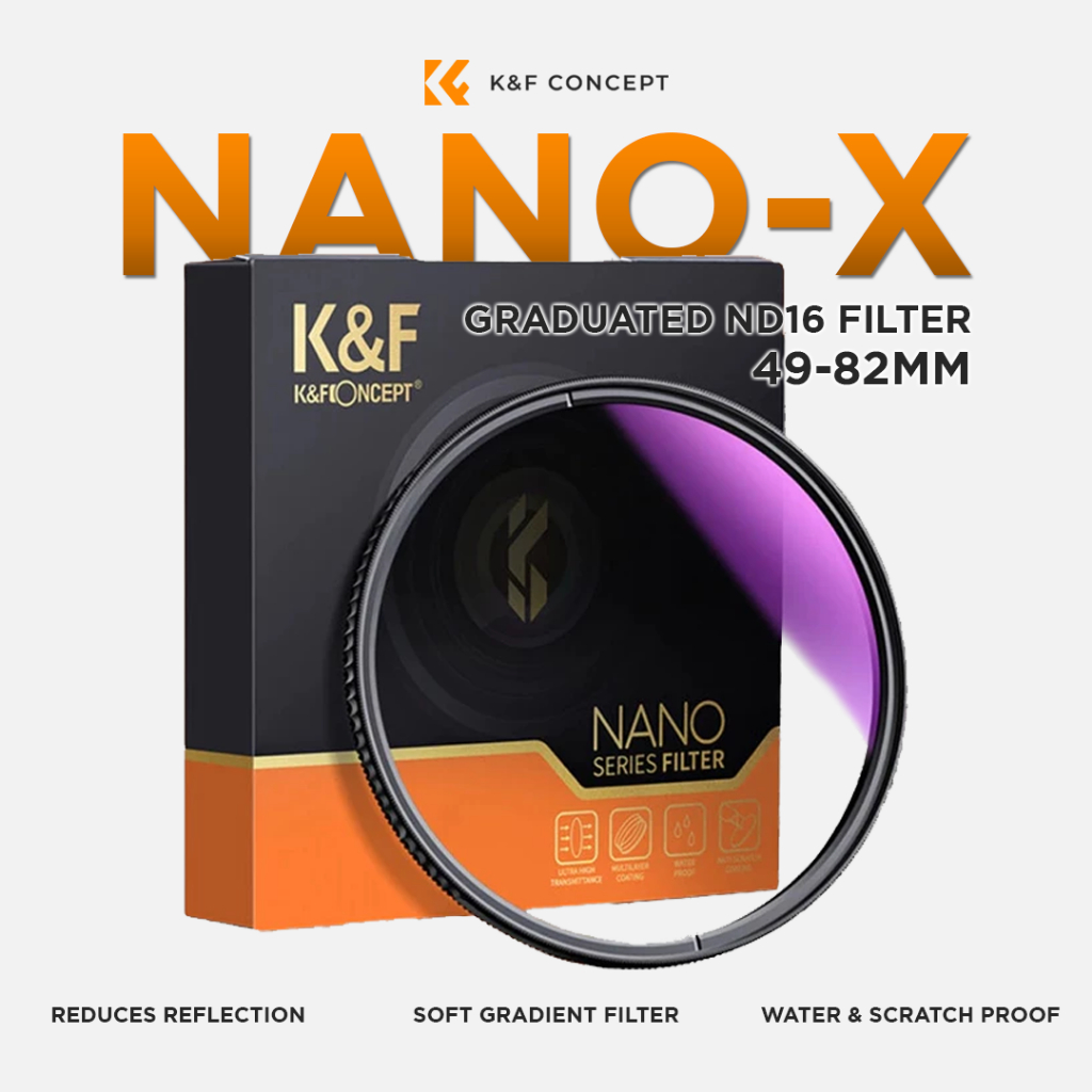 Jual KNF Concept Lens Filter Nano-X Graduated GND16 Filter K&F Concept ...