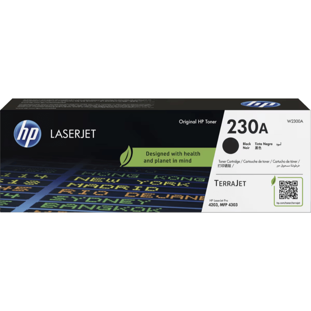HP Toner 230A Black Cyan Magenta Yellow LaserJet Cartridge Original [W2300A W2301A W2302A W2303A] (2)