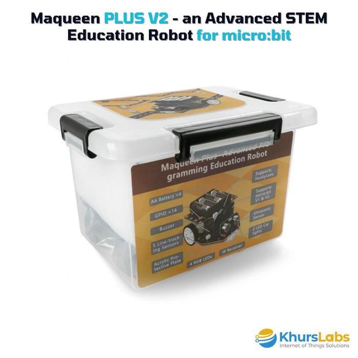 Jual Micro Maqueen Plus - an Advanced STEM Education Robot for microbit ...