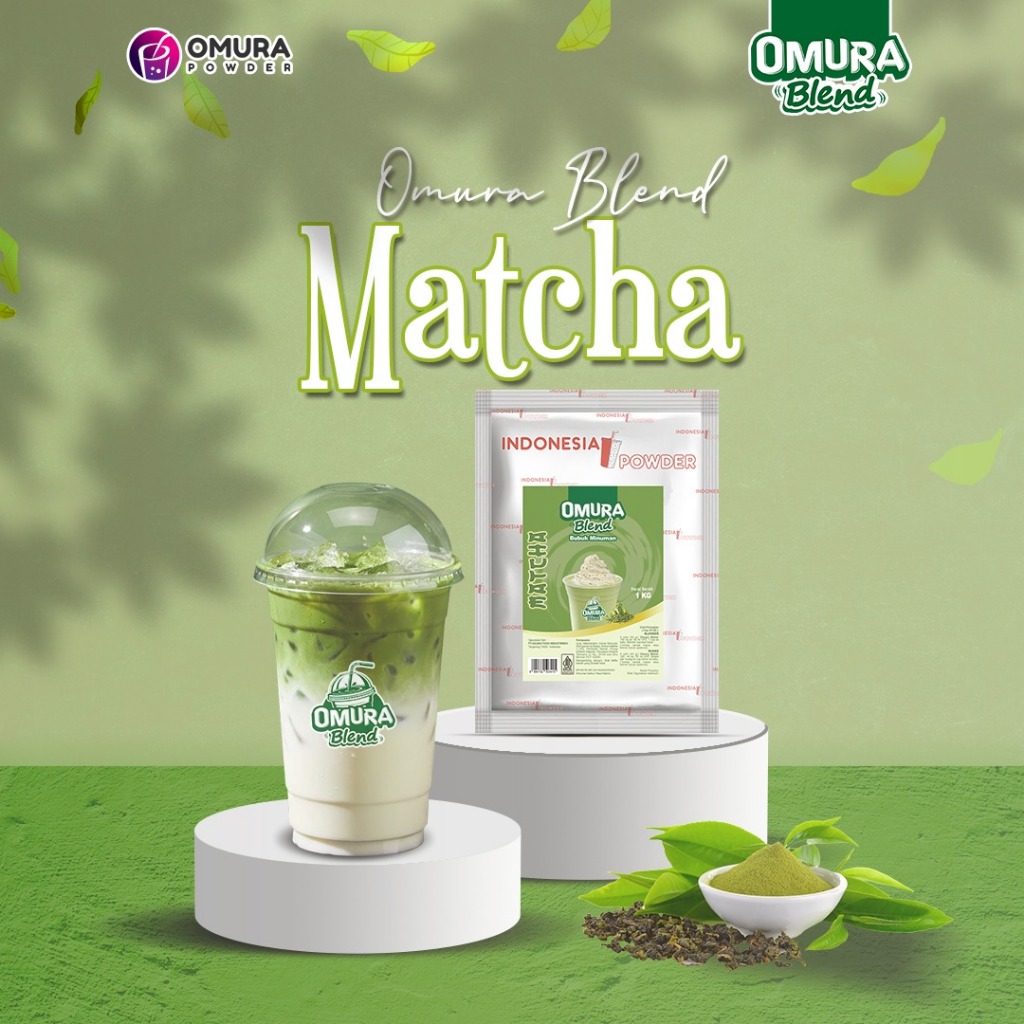 Jual Bubuk Minuman Rasa Matcha Japan Halal & BPOM Sticky Milk Mix Gula ...