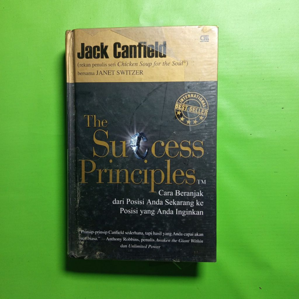Jual Buku The Success Principles - Jack Canfield [Original, Hard Cover ...